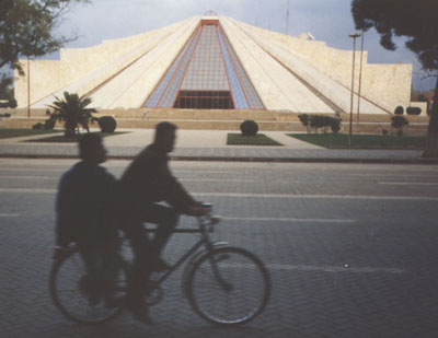 The former Enver Hoxha Museum